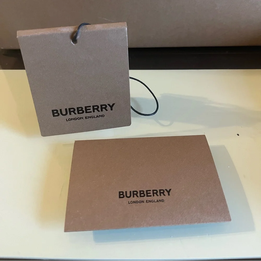 Mens Burberry Vintage Check, Suede and Leather Sneakers. - Picture 8 of 9